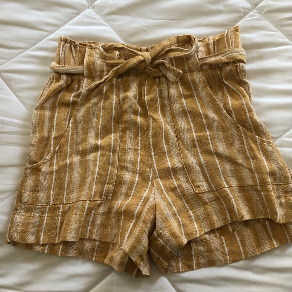 Yellow Beachy Shorts